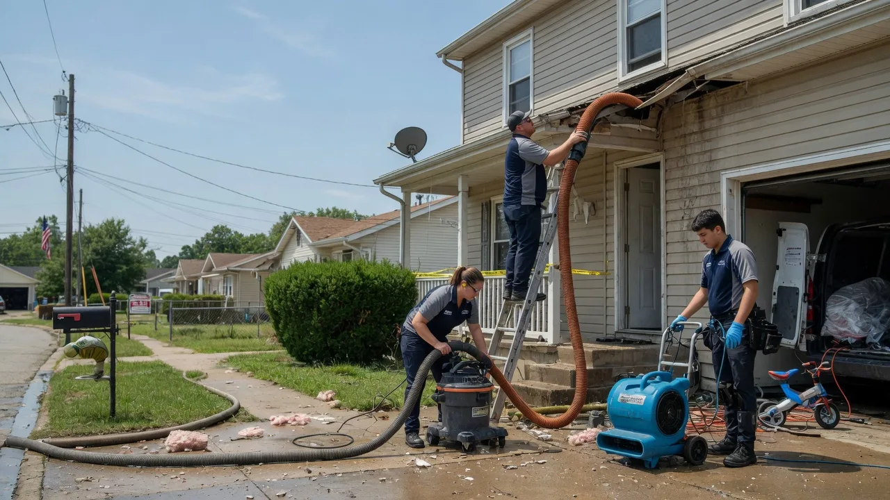 Water Damage Restoration in Reading, MI near me